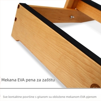 Držač za pohranu i izlaganje teniskih reketa od čvrstog drveta s mobilnim stalkom — Šifra proizvoda F97h867s5mh888