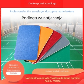 Unutarnja PVC sportska podloga s uzorkom trave za stolni tenis, badminton, košarku i plesne dvorane