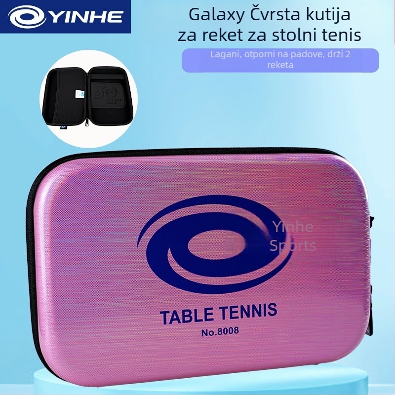 Galaxy tvrdi kućište za ping-pong palicu – dvostruki sloj, prijenosno skladištenje, materijal poliester + EVA