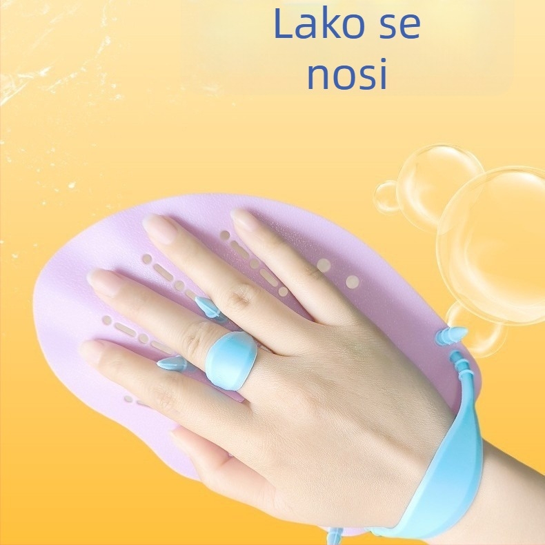 Ručne plivačke lopatice u macaronskim bojama za slobodno ronjenje – protuklizne, izdržljive plivačke lopatice