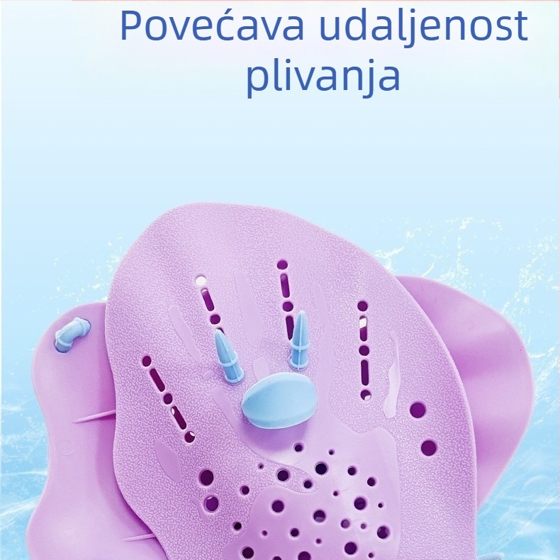 Ručne plivačke lopatice u macaronskim bojama za slobodno ronjenje – protuklizne, izdržljive plivačke lopatice