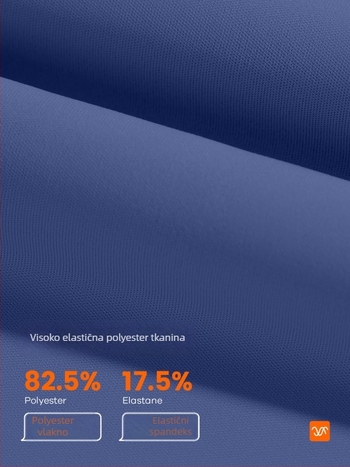 Ženski sportski grudnjak s blok dizajnom, visoka podrška pri ublažavanju udara, puni košar s srednjim oblikom, čvrsti dvostruki naramenice, materijal: poliester 82,5% + elastan 17,5%