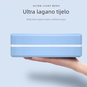 Joga blok - EVA pjena, 200 g, za ples i fitness