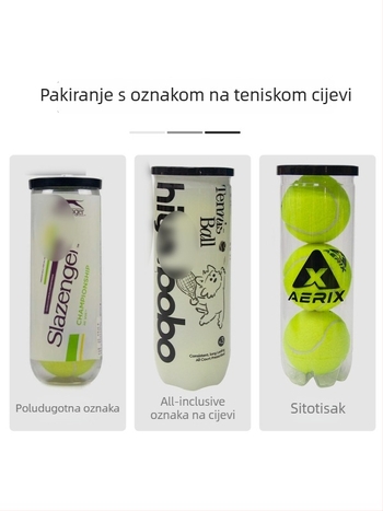 Lydoo teniska trening lopta – visoka elastičnost i izdržljivost; konstrukcija: gumeni unutarnji sloj + vuna/kemijska vlakna; prilagodljivo na zahtjev uz uzicu; pogodna za stolni tenis i badminton.