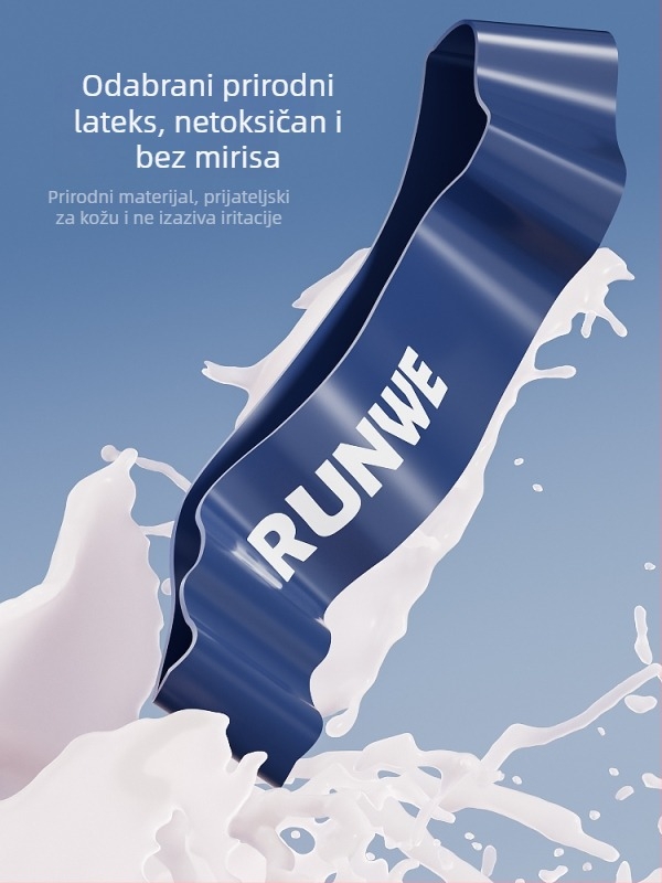 Langwei elastični set otpora za trening kukova i nogu, rehabilitacija i snaga, s petljom i vučnim užetom (Materijal: Drugo; Marka: Drugo)