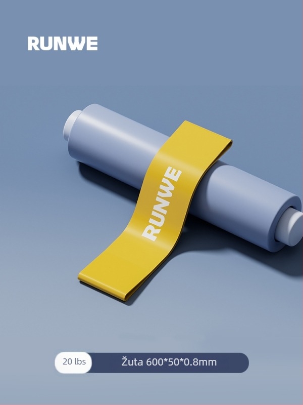 Langwei elastični set otpora za trening kukova i nogu, rehabilitacija i snaga, s petljom i vučnim užetom (Materijal: Drugo; Marka: Drugo)