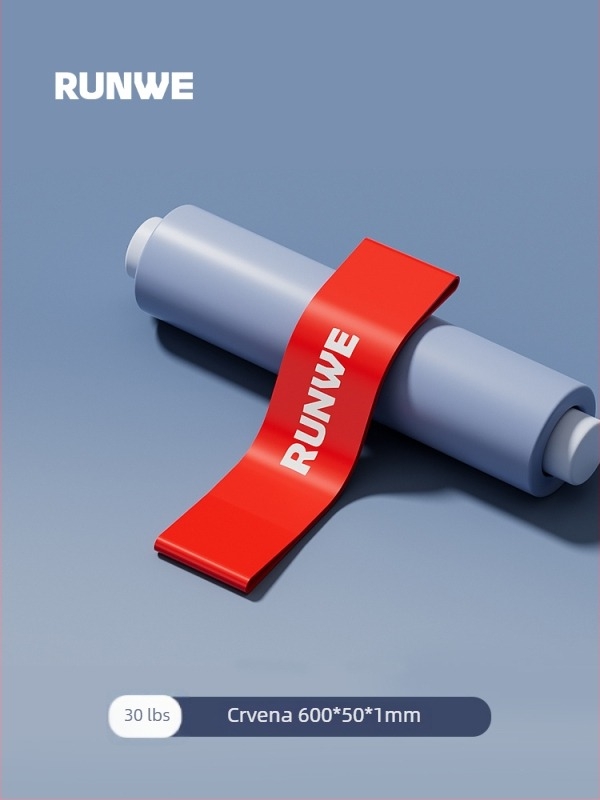 Langwei elastični set otpora za trening kukova i nogu, rehabilitacija i snaga, s petljom i vučnim užetom (Materijal: Drugo; Marka: Drugo)