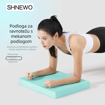 Joga prostirka s geometrijskim uzorkom, debljina 6 mm, materijal TPE, težina 200–600