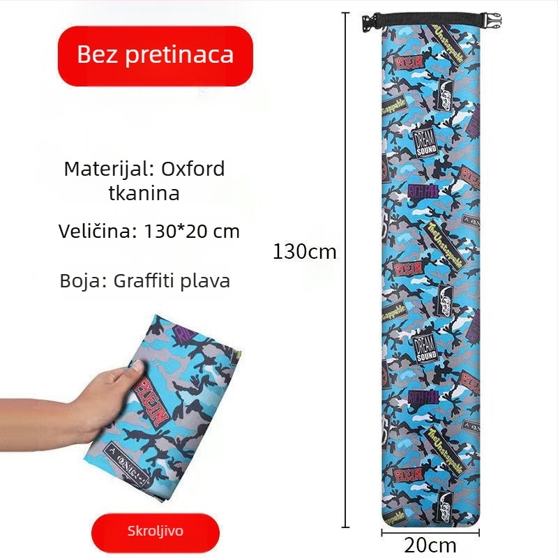 Sklopiva torba za štap za ribolov i kišobran – lagana PVC torba za pohranu