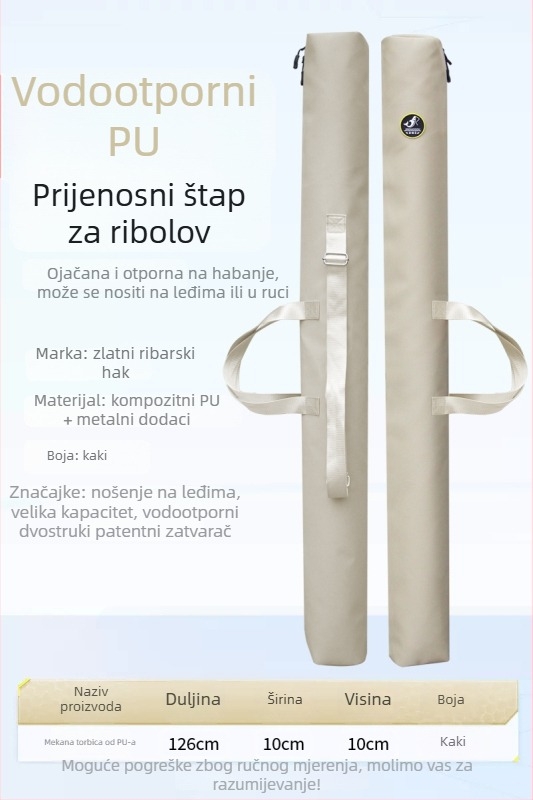 Torba za ribolovnu opremu s držačem štapa, All-in-One lagana višenamjenska torba za kišobran, Marka: Other, Materijal: svila