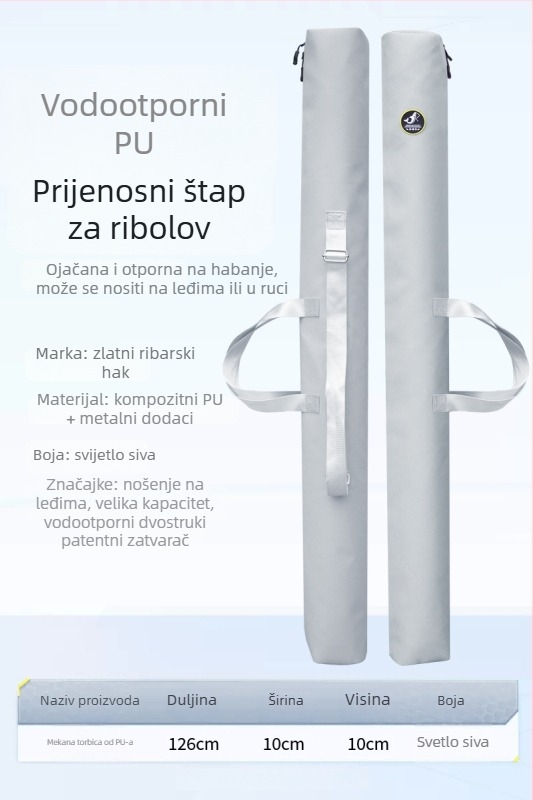 Torba za ribolovnu opremu s držačem štapa, All-in-One lagana višenamjenska torba za kišobran, Marka: Other, Materijal: svila