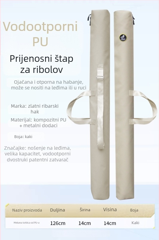 Torba za ribolovnu opremu s držačem štapa, All-in-One lagana višenamjenska torba za kišobran, Marka: Other, Materijal: svila