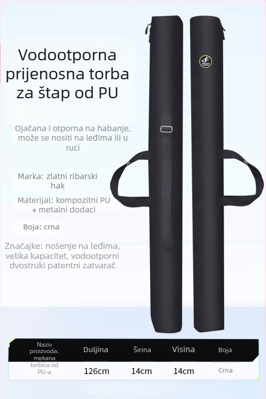 Torba za ribolovnu opremu s držačem štapa, All-in-One lagana višenamjenska torba za kišobran, Marka: Other, Materijal: svila