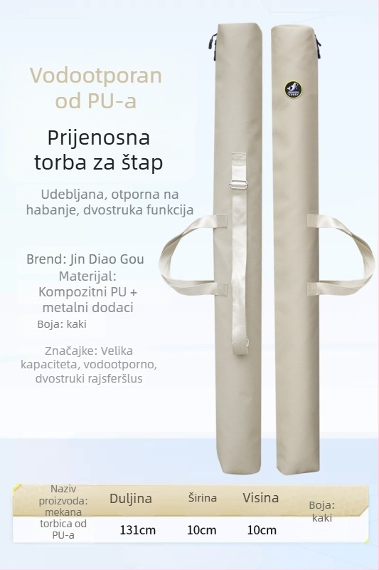Torba za ribolovnu opremu s držačem štapa, All-in-One lagana višenamjenska torba za kišobran, Marka: Other, Materijal: svila