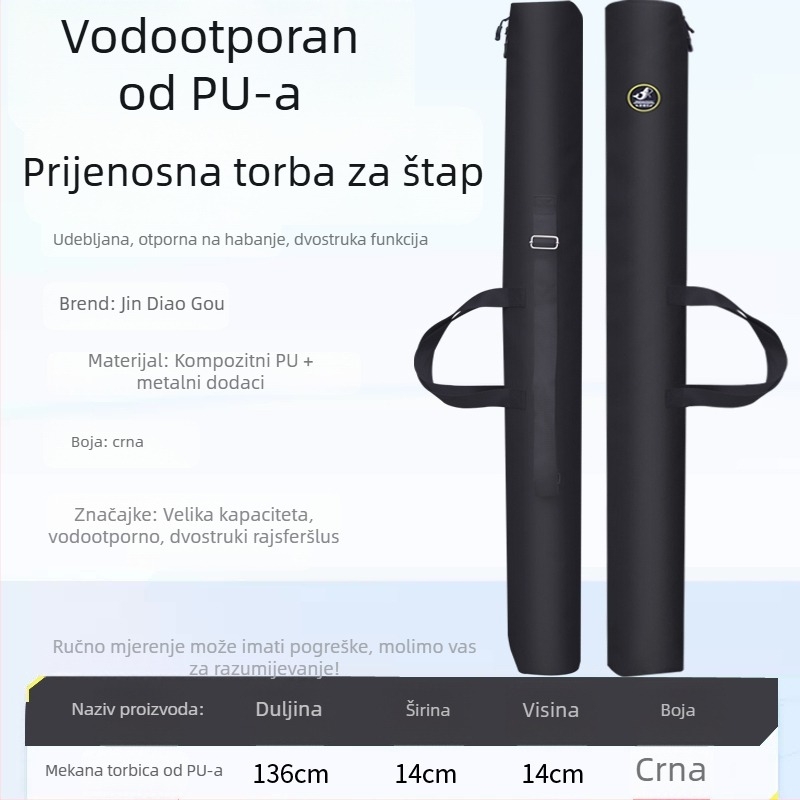 Torba za ribolovnu opremu s držačem štapa, All-in-One lagana višenamjenska torba za kišobran, Marka: Other, Materijal: svila