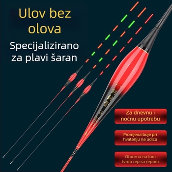 Bezolovni svijetleći plovak za velike ribe, nije samostojeći, za trolling uz elektroničko olovo