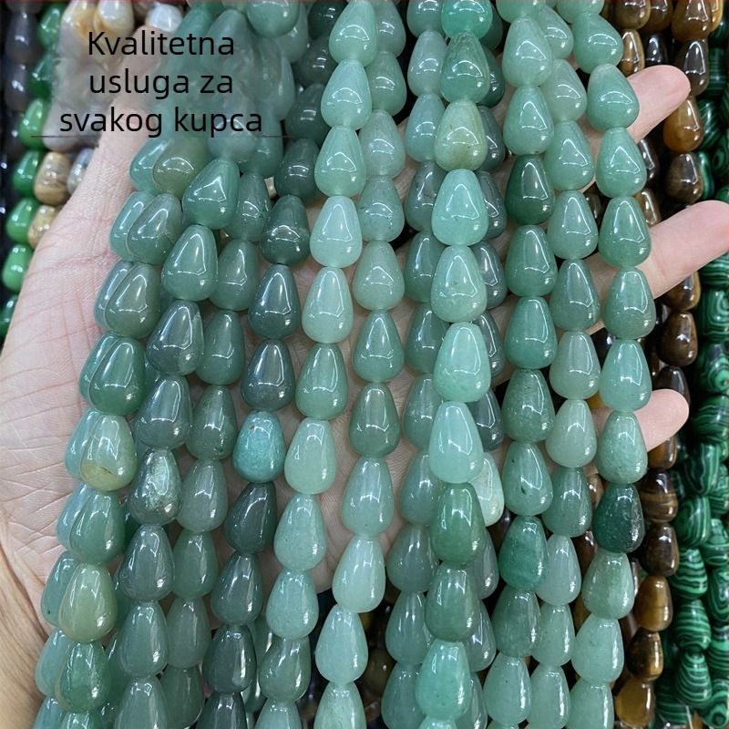 Bead komponente za nakit - prirodni kamen, poliran površina, modni stil, uzorak: Return pattern