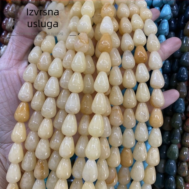 Bead komponente za nakit - prirodni kamen, poliran površina, modni stil, uzorak: Return pattern