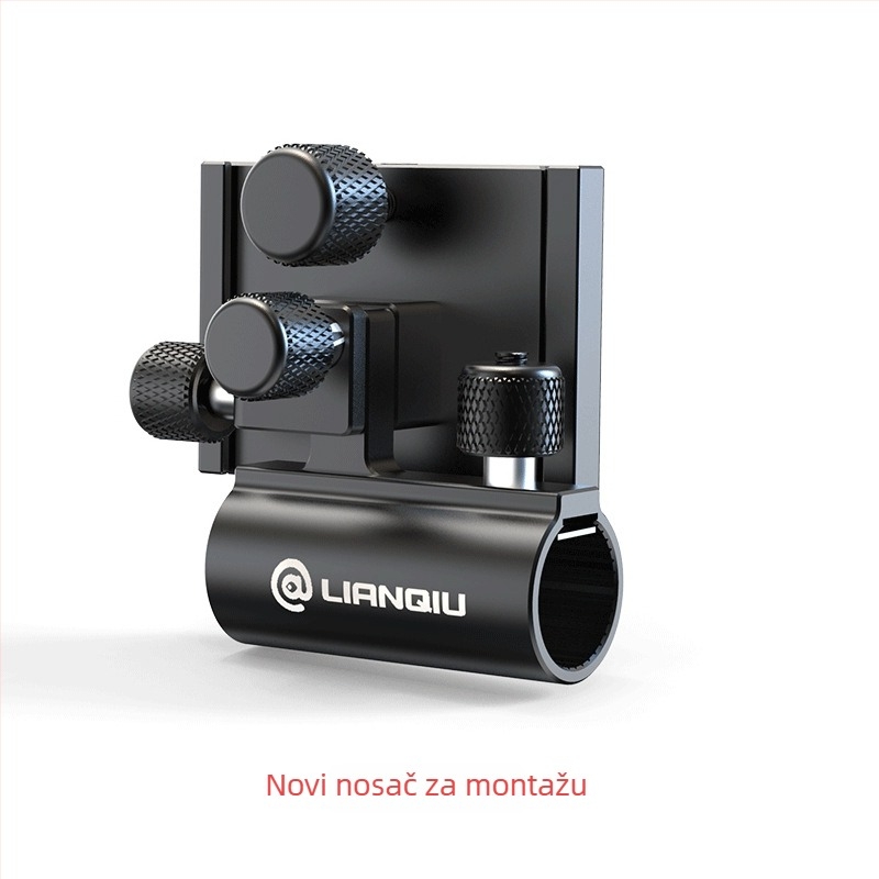 Pribor za kutiju za ribolov – aluminijsko-magnezijski spoj, četverodijelni set: tornjasti stalak, zaštita ribe, pladanj za mamac, nosač kišobran, univerzalna prilagodba