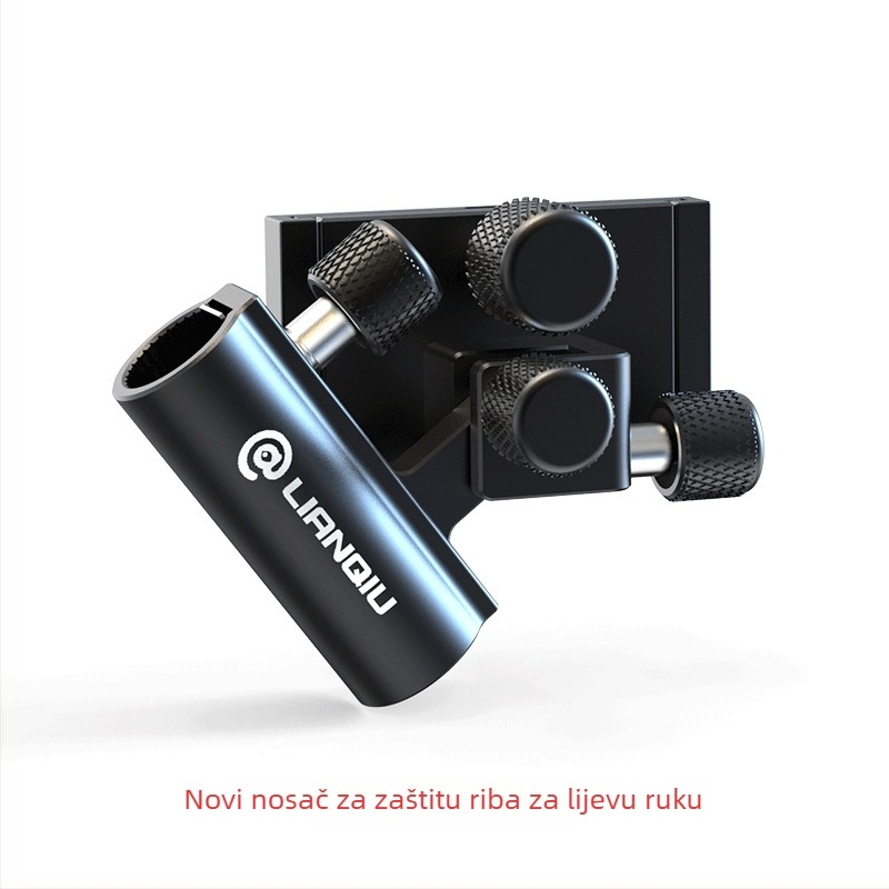 Pribor za kutiju za ribolov – aluminijsko-magnezijski spoj, četverodijelni set: tornjasti stalak, zaštita ribe, pladanj za mamac, nosač kišobran, univerzalna prilagodba