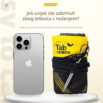 Tab Najlon Zaštita Ribarstva – Prenosna Mini Torba za Divlji Ribolov