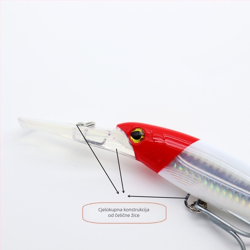 Mingnuo ribolovna mamac – imitacijski trailer mamac, ABS plastično tijelo, licencirana privatna marka