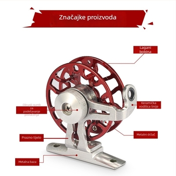 Morica prednja mulinet za pecanje, pakiranje 100 kom, brend Morica/MerrickFISHING