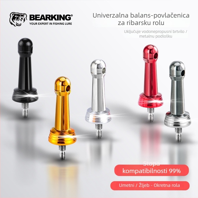 Bearking spinning kolut za ribolov – aluminijski balansni rotor, anti-kolizijski sustav balansiranja, ovlaštena privatna marka, kutija 1000 kom