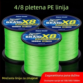 Podlinijska linija za ribolov — PE materijal — Ribolovna linija (Brend: Drugo, Vrsta: Sub-line, Kategorija: Ribolovna linija)