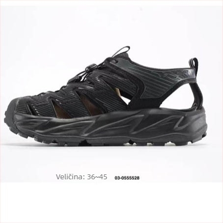 Outdoor sandale s prozračnim mrežastim gornjim dijelom, gumom potplata, protuklizne, elastična traka