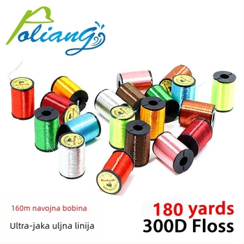 Royal Sissi linija za vezivanje muha, najlon 300D, ribolovna linija