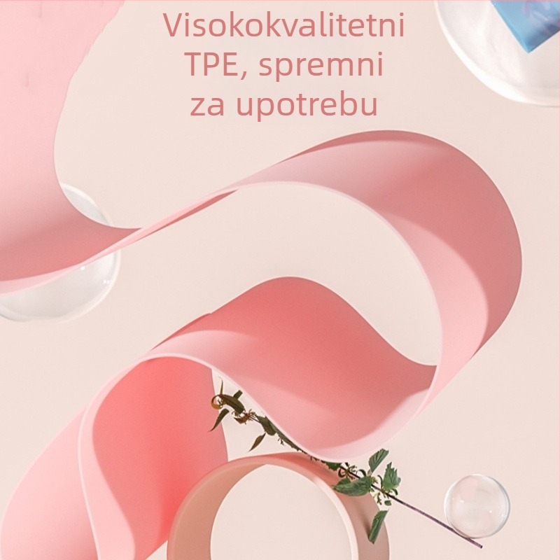 Joga napetostna traka – TPE elastična traka za oblikovanje bokova i nogu, kućni fitness trening, mršavljenje tijela