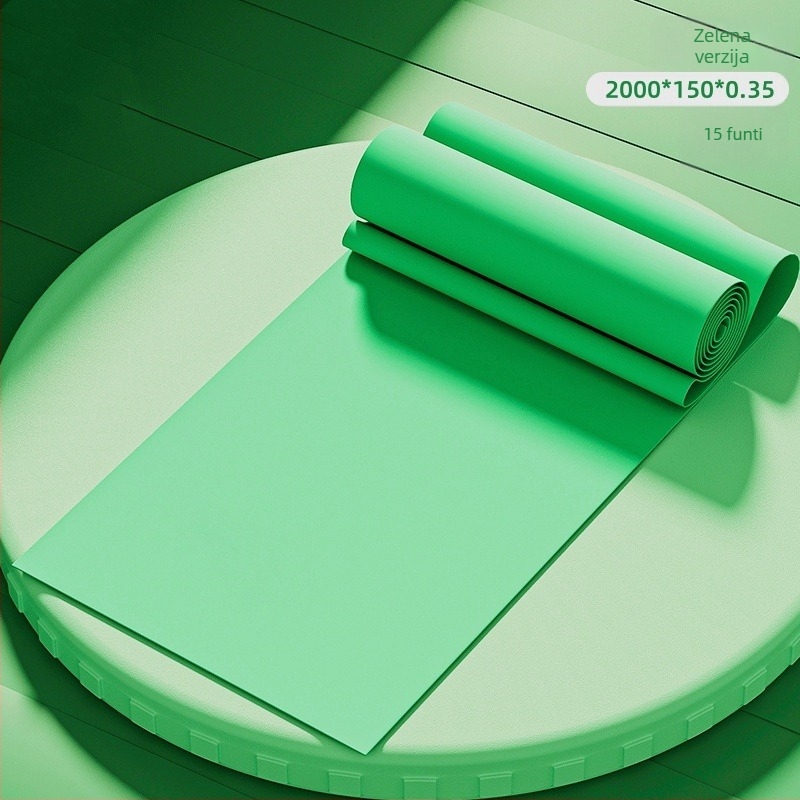 Joga napetostna traka – TPE elastična traka za oblikovanje bokova i nogu, kućni fitness trening, mršavljenje tijela