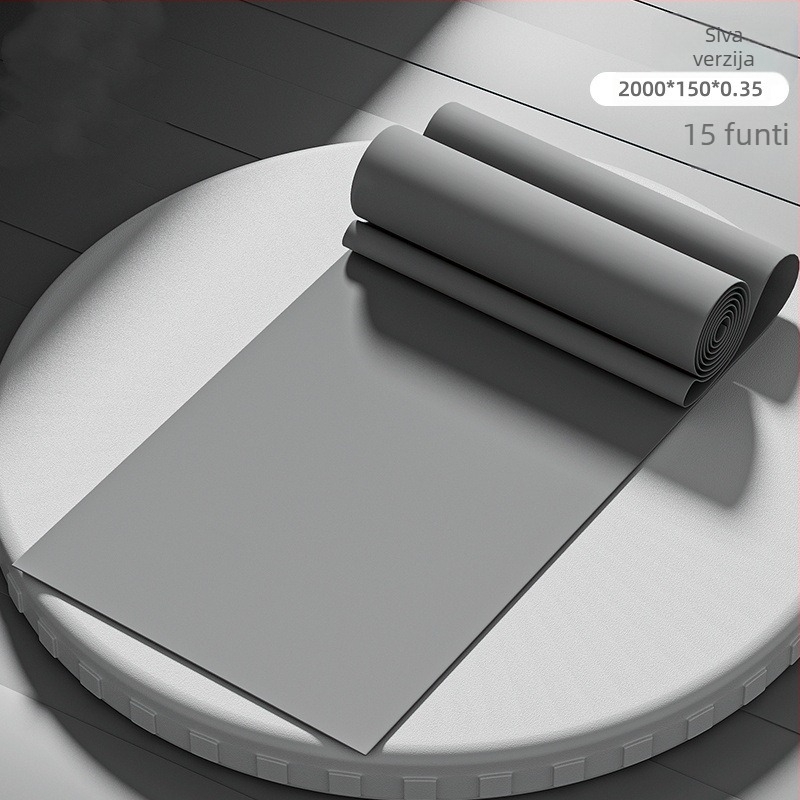 Joga napetostna traka – TPE elastična traka za oblikovanje bokova i nogu, kućni fitness trening, mršavljenje tijela