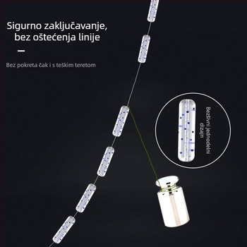 Jia Diaoni Silikonski set dodataka za ribarsku liniju – Premium komplet