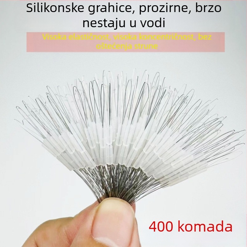 Set za ribolov Space Beans: 400 malih zelenih Space Beans, glavni najlonski komplet i dodaci