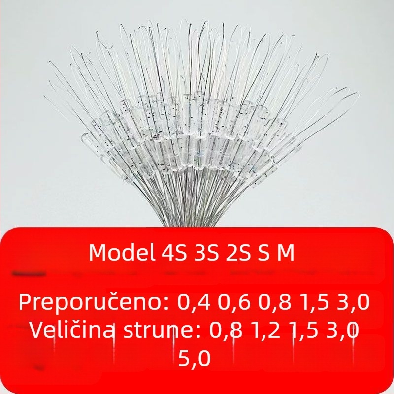 Set za ribolov Space Beans: 400 malih zelenih Space Beans, glavni najlonski komplet i dodaci