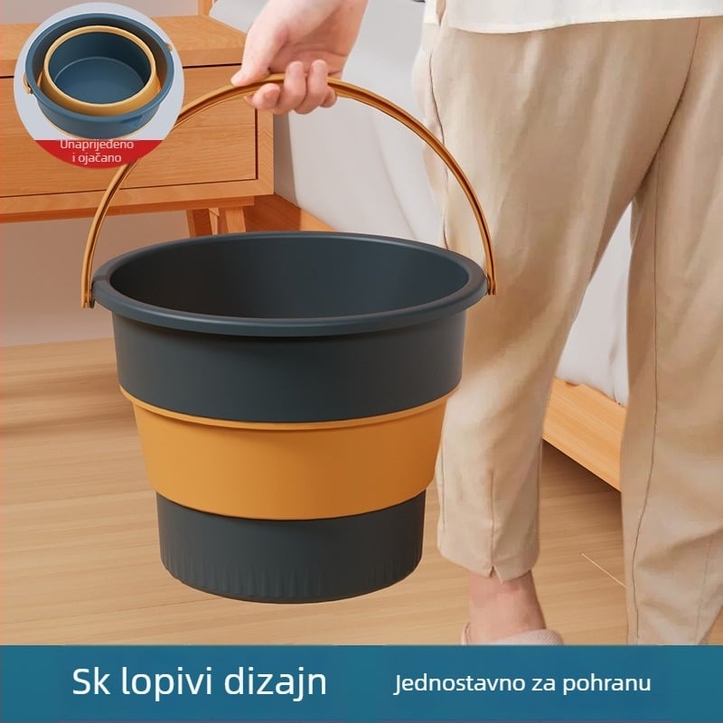 Sklopivo vedro za vanjsku upotrebu - prenosno PP plastično vedro, Xin cong, lansirano 2023., 0,1 kg