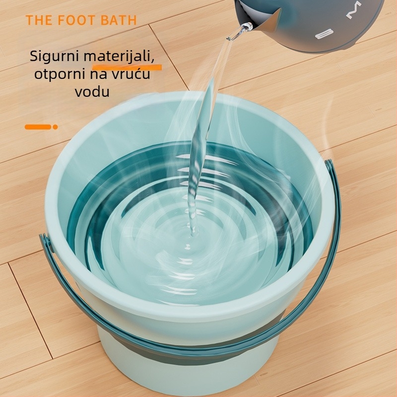 Sklopivo vedro za vanjsku upotrebu - prenosno PP plastično vedro, Xin cong, lansirano 2023., 0,1 kg
