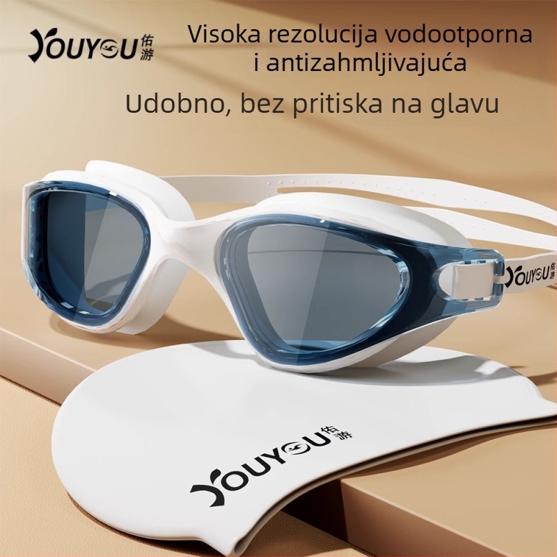 Youyou plivačke naočale s PC lećama za odrasle