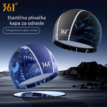 Plivačka kapa 361 od najlona, s printom, za odrasle