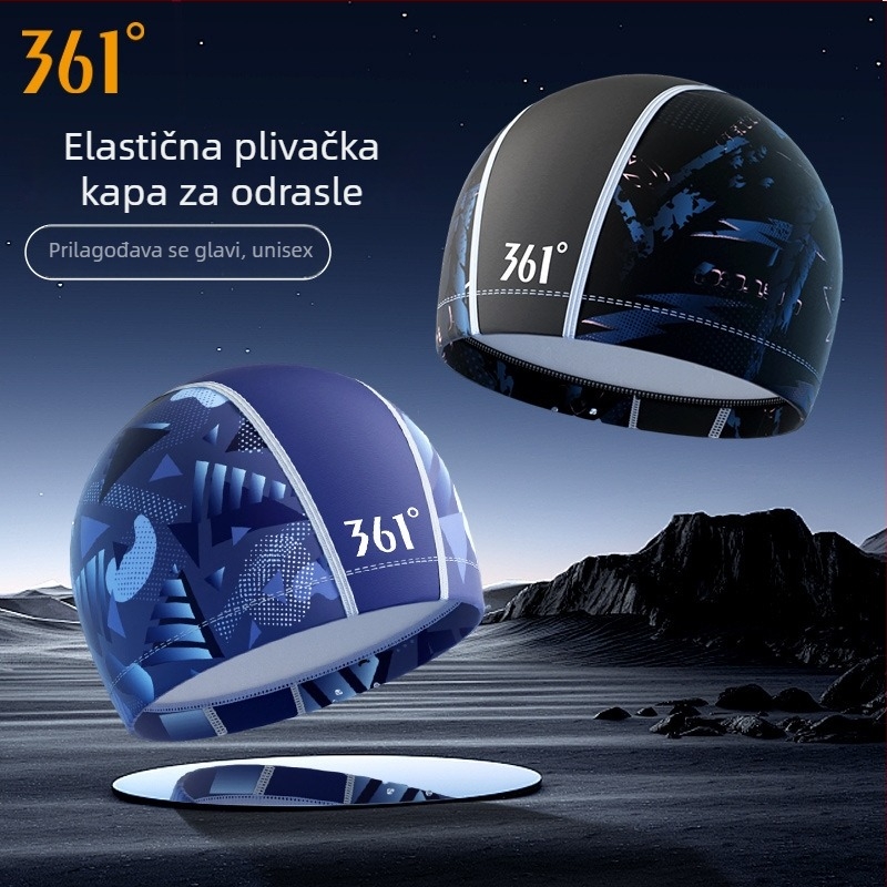 Plivačka kapa 361 od najlona, s printom, za odrasle