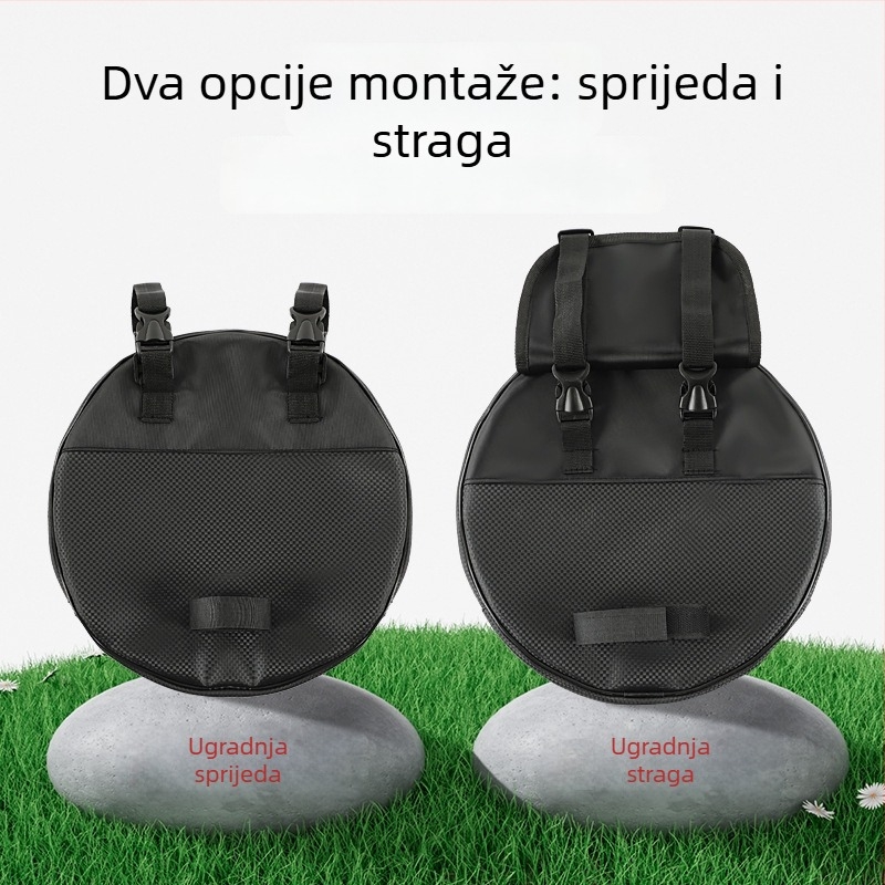 Kožna torba za pohranu električnog bicikla, tvrdi kućište, model CBJLTB01, s umetkom uključенom, Chi Beijia