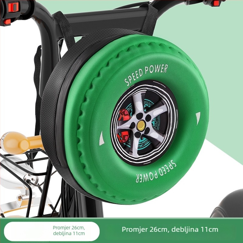 Kožna torba za pohranu električnog bicikla, tvrdi kućište, model CBJLTB01, s umetkom uključенom, Chi Beijia