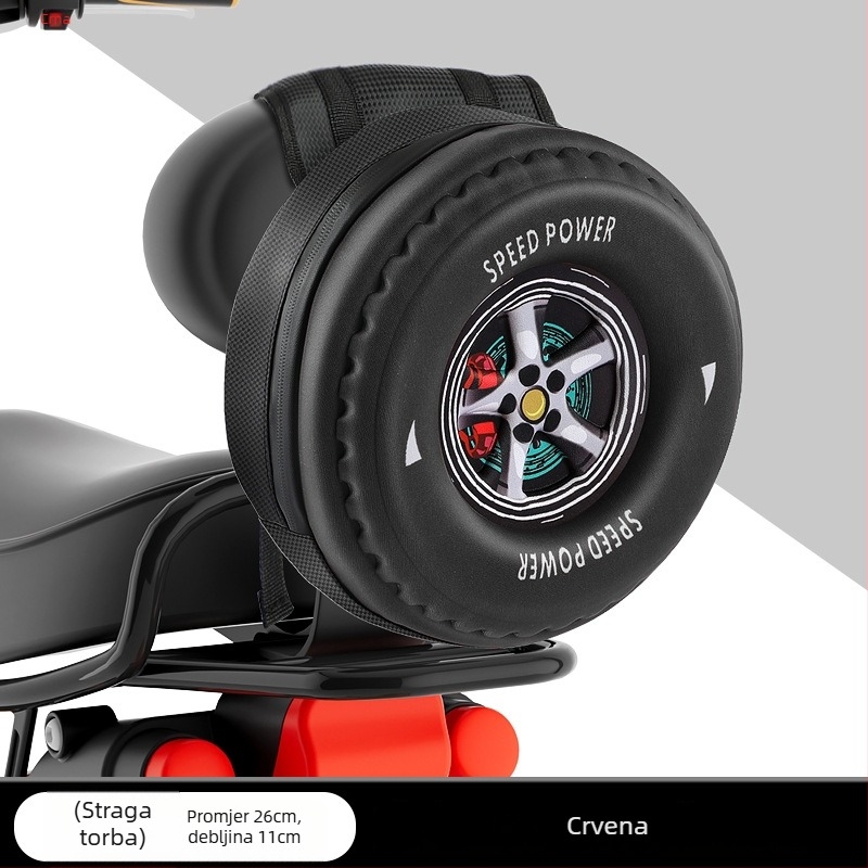 Kožna torba za pohranu električnog bicikla, tvrdi kućište, model CBJLTB01, s umetkom uključенom, Chi Beijia