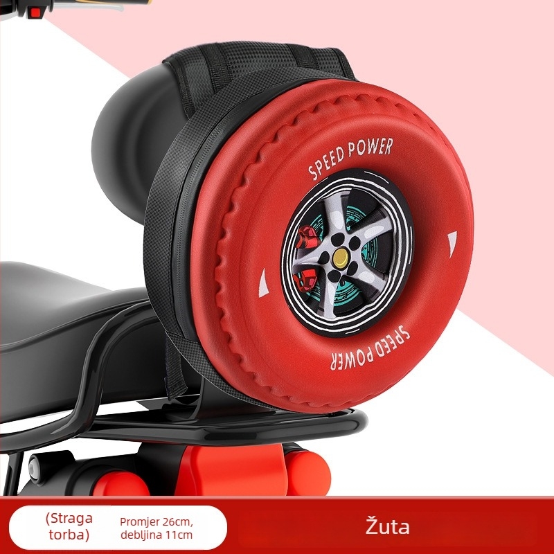 Kožna torba za pohranu električnog bicikla, tvrdi kućište, model CBJLTB01, s umetkom uključенom, Chi Beijia