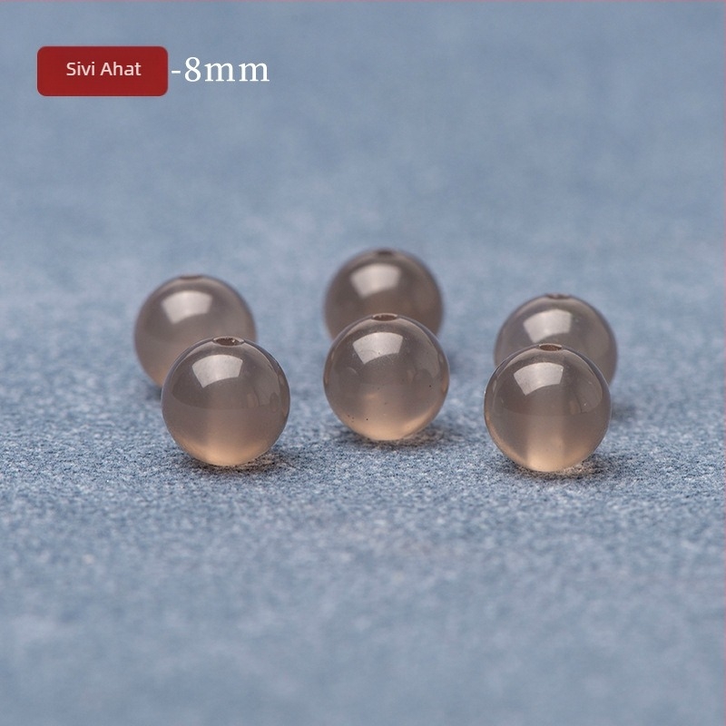 Crvene ahatove perle 6 mm i 8 mm slobodne perle za DIY ogrlice i narukvice