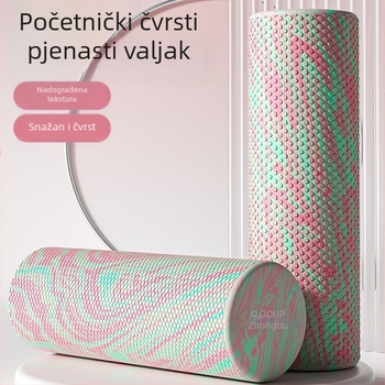 Čvrsti joga valjak za opuštanje mišića – romboidni dizajn, materijal PE+EVA, pogodan za listove, ruke i vrat