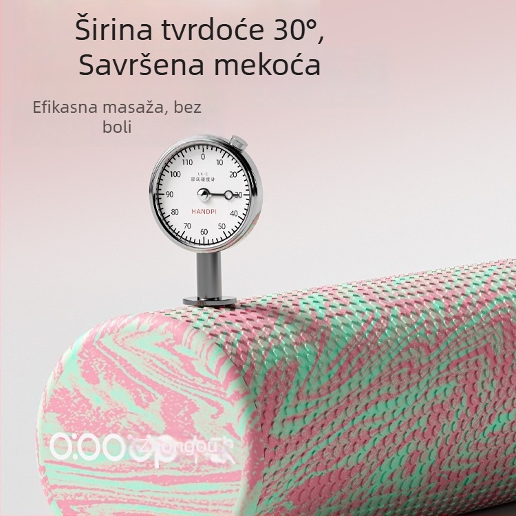 Čvrsti joga valjak za opuštanje mišića – romboidni dizajn, materijal PE+EVA, pogodan za listove, ruke i vrat