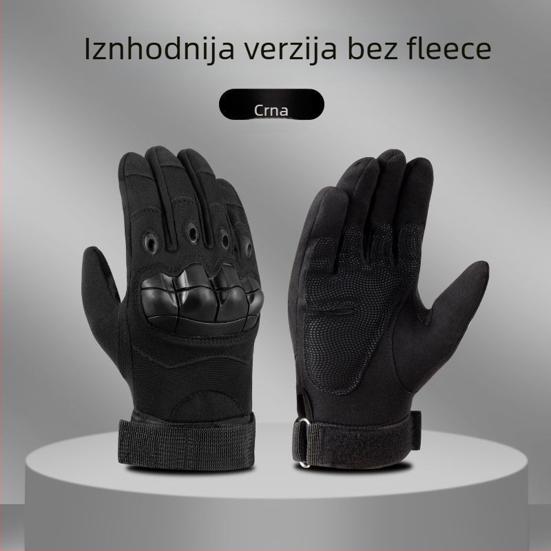 Muške rukavice za biciklizam - protuklizne, otporne na habanje, s flekso podstavom za zimu